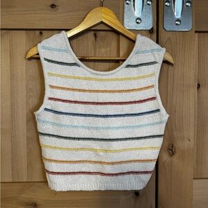 AE Tieback Sweater Tank Size S
